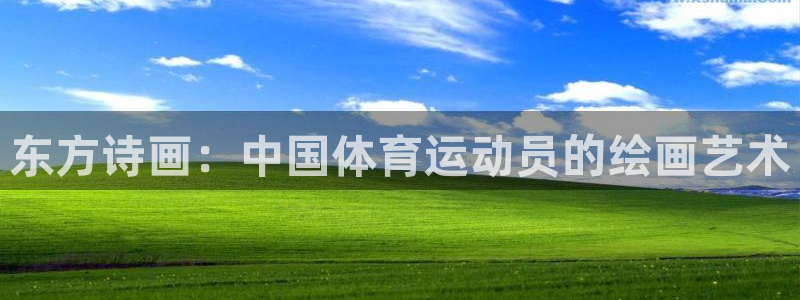 风速体育app官网入口下载：东方诗画：中国体育运动员的绘画艺术